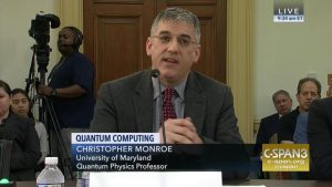 Testimony of Christopher Monroe to the US House Science Committee, May 2018.